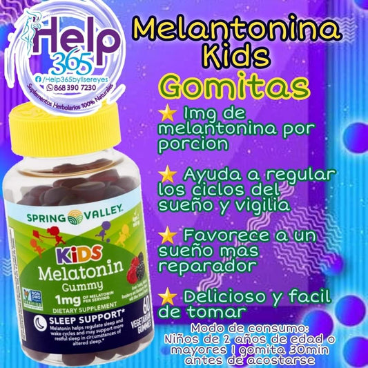 Melantonina kids gomita