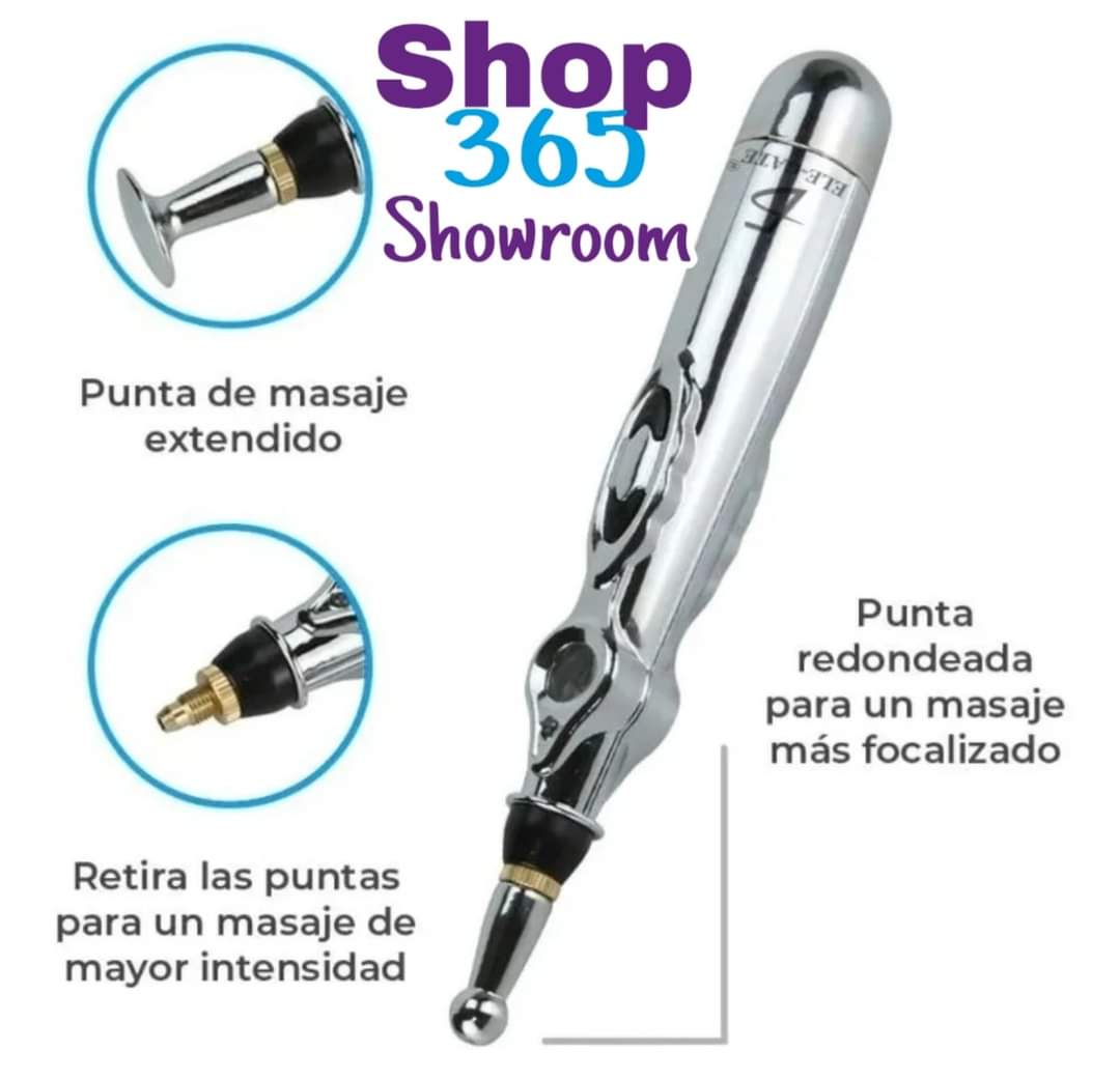 Pluma electrónica masaje de acupuntura