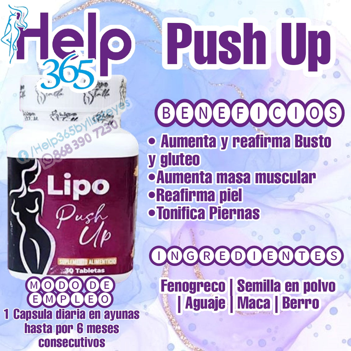 Lipotalla Push Up & Proteina Slim